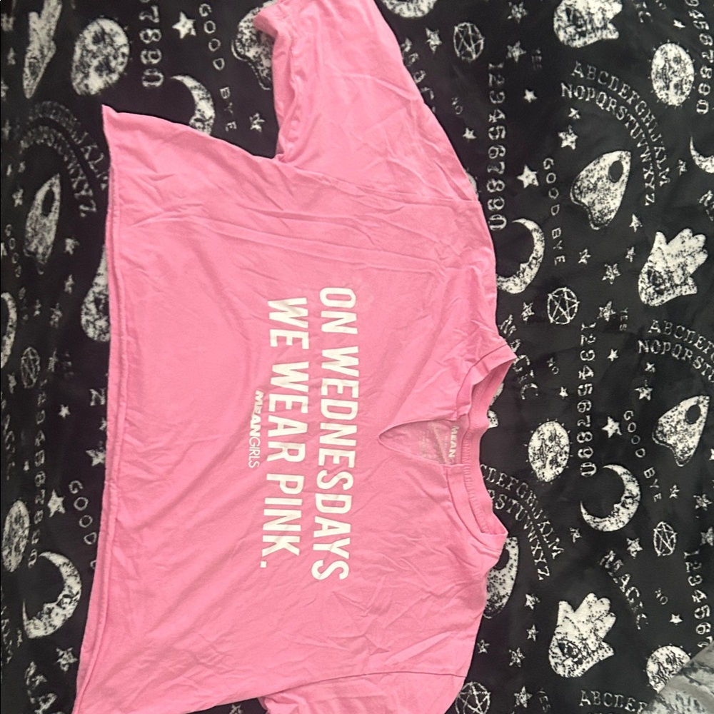 Pink Graphic T-Shirt Mean Girls